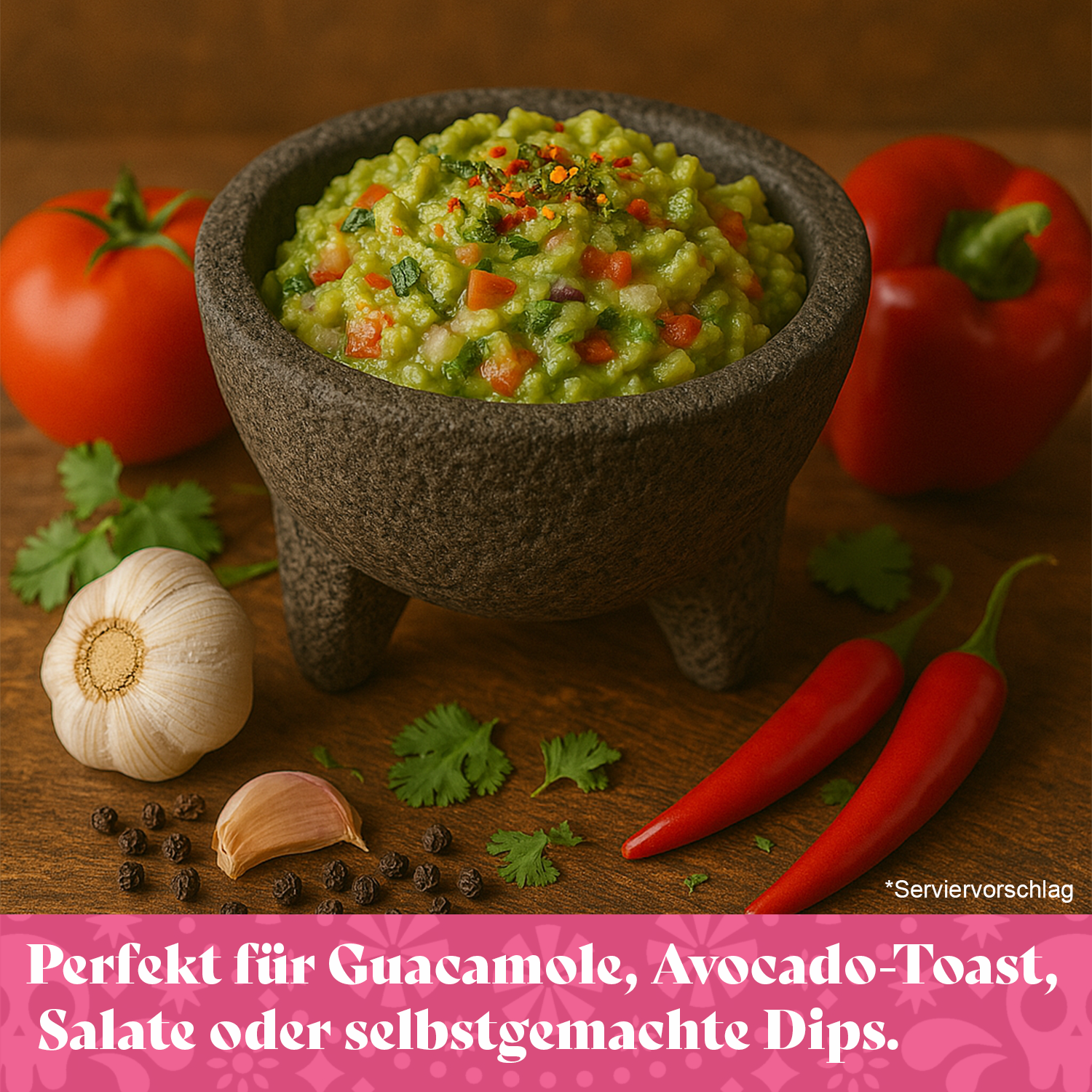 Viva México – Bio-Gewürzbox für Tacos, Guacamole & mehr (4er Set)