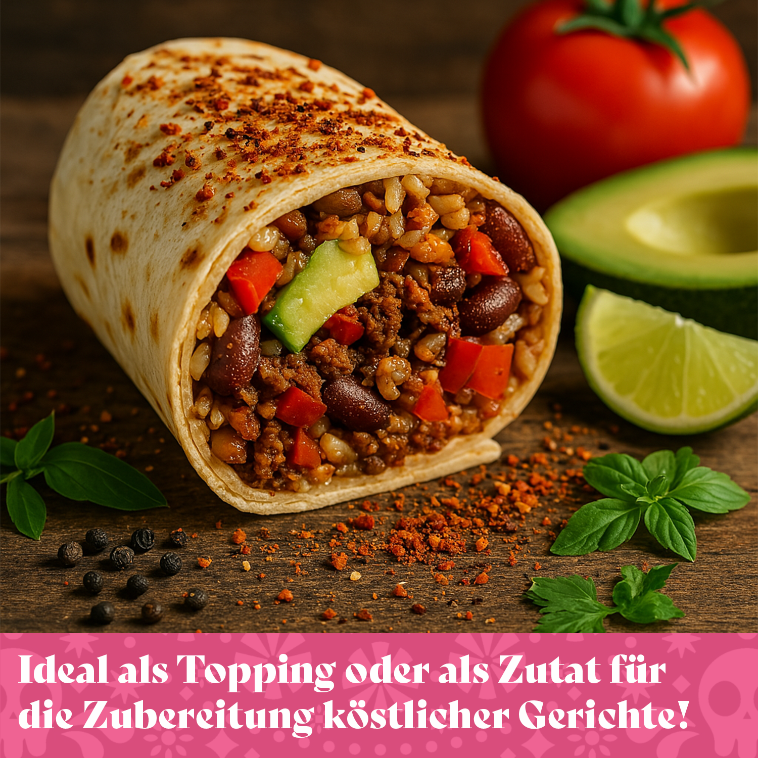 Viva México – Bio-Gewürzbox für Tacos, Guacamole & mehr (4er Set)