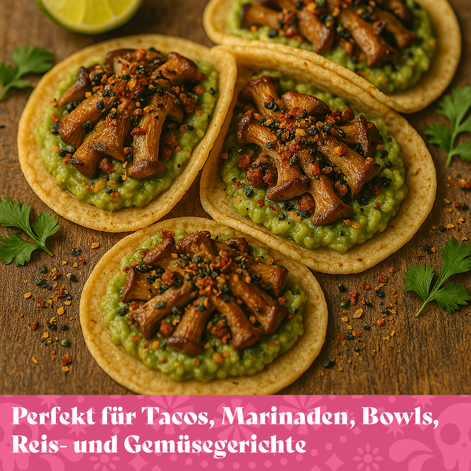 Viva México – Bio-Gewürzbox für Tacos, Guacamole & mehr (4er Set)