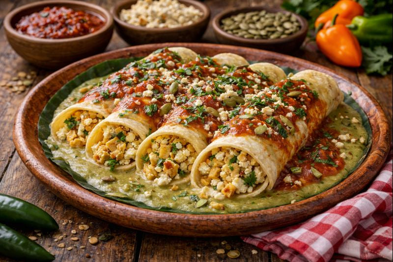 Papadzules de Yucatan