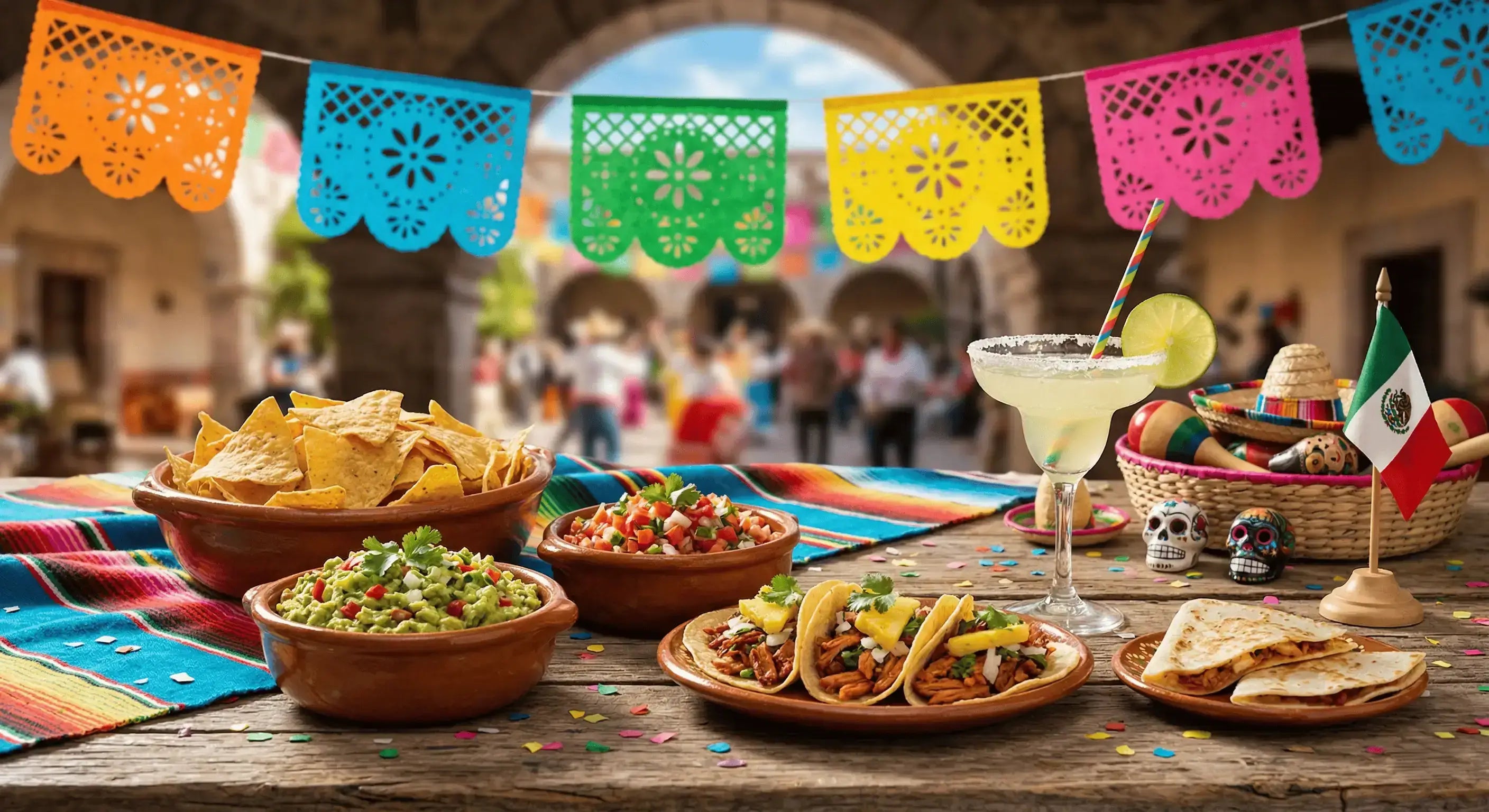 Cinco de mayo Essen: Nachos, Guacamole, Margarita