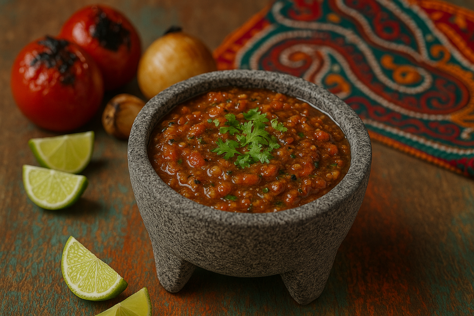 Salsa Asada – die beste geröstete Tomatensalsa aus Mexiko