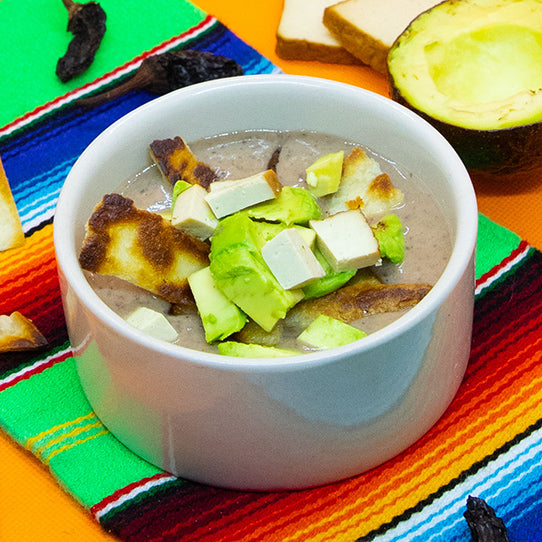Mexikanische Vorspeise Bohnensuppe Rezept