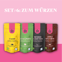 Set #6: 4 Mexikanische Bio Gewürzmischungen