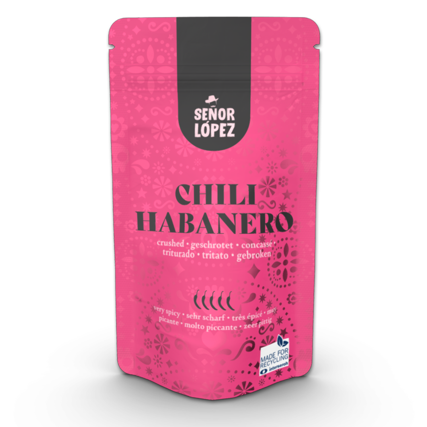 Señor López Habanero Chili geschrotet 25 g