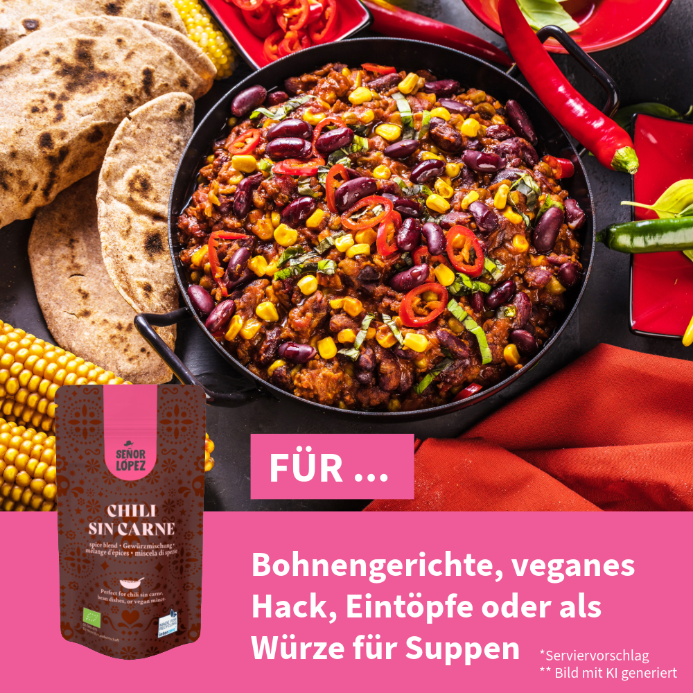 Señor López Bio Chili Sin Carne Gewürzmischung 30 g